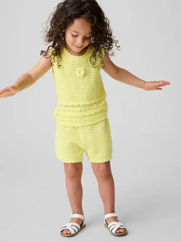 Shorts à enfiler en crochet pour Bébé & Enfant