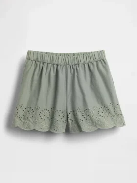 Shorts à enfiler à ourlet ajouré pour Bébé & Enfant