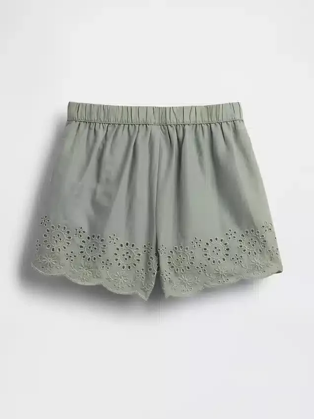 Shorts à enfiler à ourlet ajouré pour Bébé & Enfant
