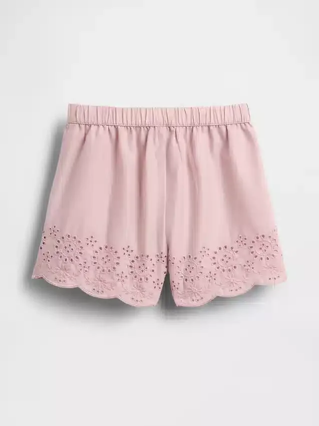 Shorts à enfiler à ourlet ajouré pour Bébé & Enfant