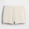 Shorts facile à enfiler en crochet 100 % coton