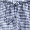 Shorts facile à enfiler en lin et coton à carreaux vichy pour enfant