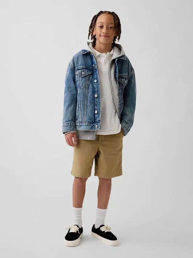 Shorts kaki « Modern Uniform » pour enfants