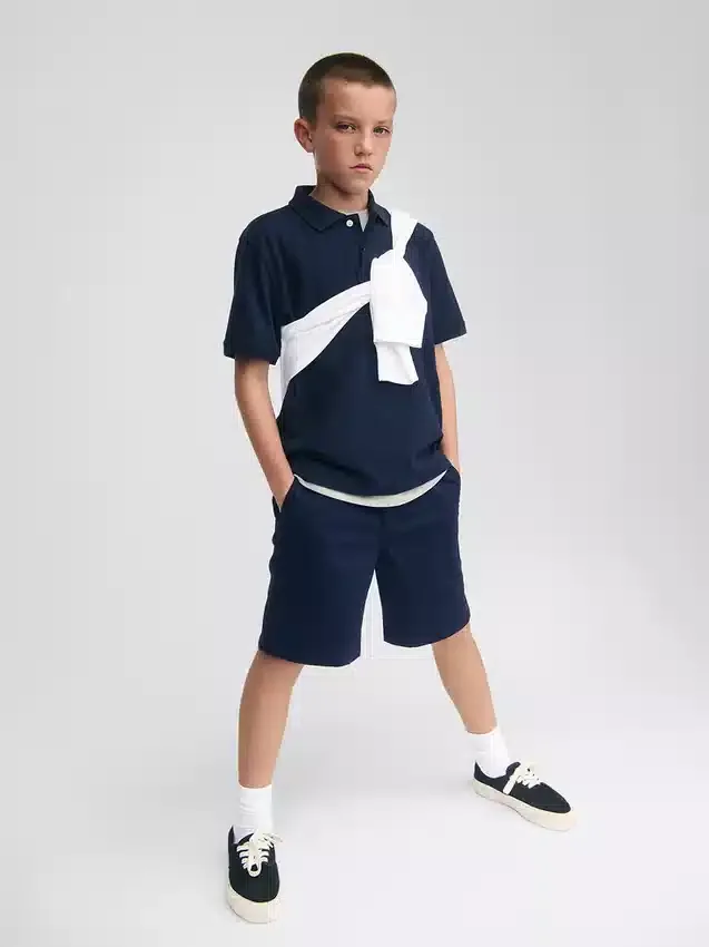 Shorts kaki « Modern Uniform » pour enfants