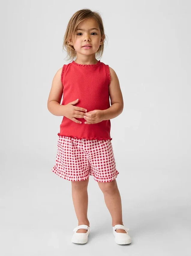 Shorts à volants à enfiler pour Bébé & Enfant, à assortir