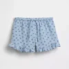 Shorts à volants facile à enfiler en gaze de coton pour enfants