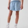 Shorts à volants facile à enfiler en gaze de coton pour enfants