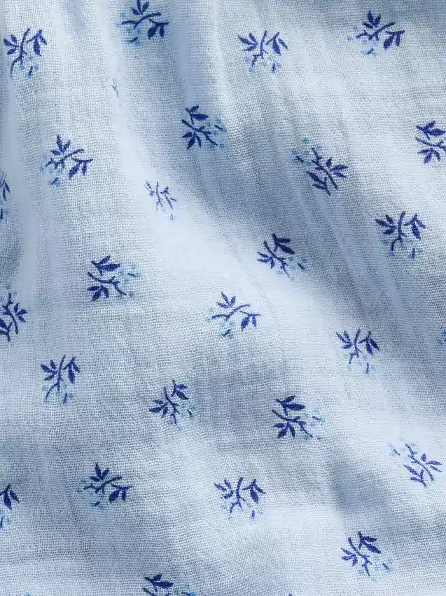Shorts à volants facile à enfiler en gaze de coton pour enfants