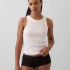 Shorty en coton stretch bio