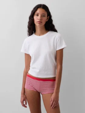 Shorty en coton stretch bio