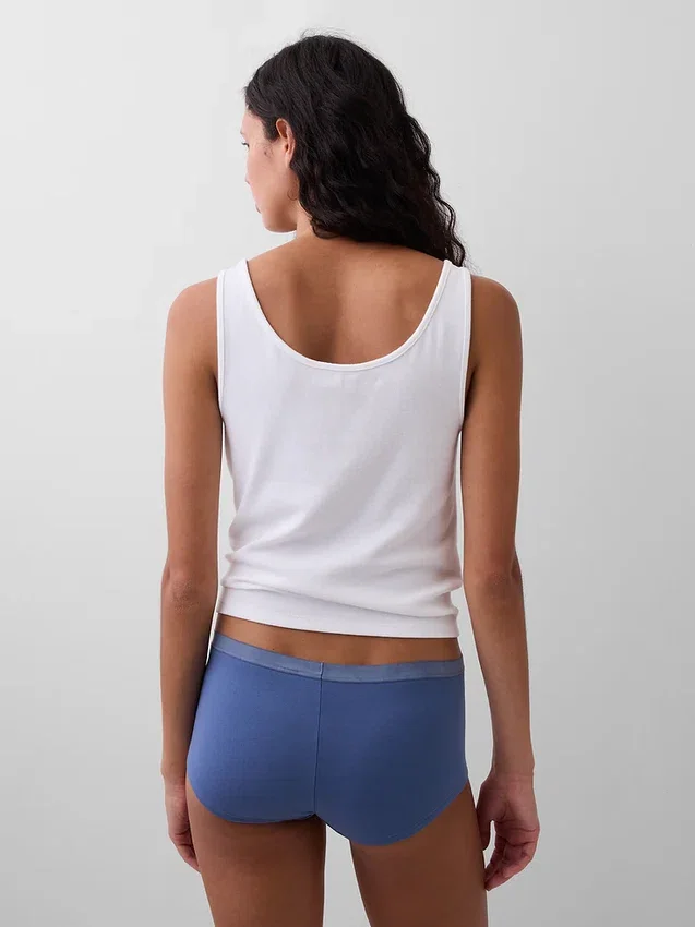 Shorty en coton stretch bio