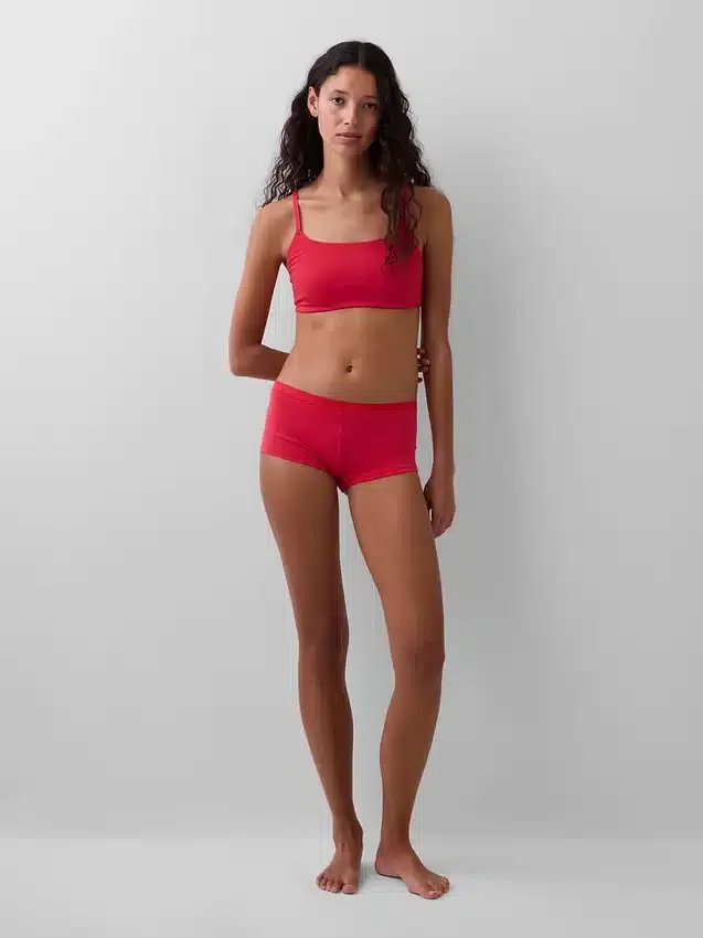 Shorty en coton stretch bio