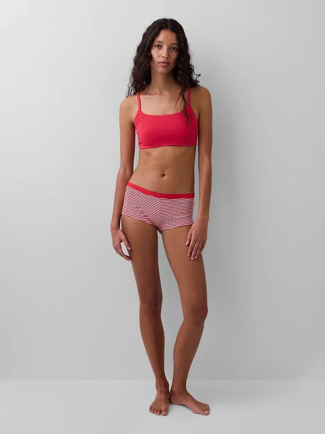 Shorty en coton stretch bio