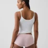 Shorty en coton stretch bio ultra-doux