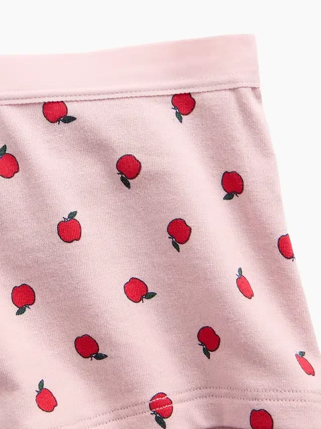 Shorty en coton stretch bio ultra-doux