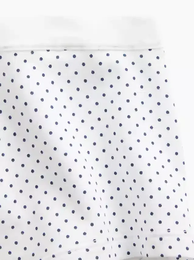 Shorty en coton stretch bio ultra-doux