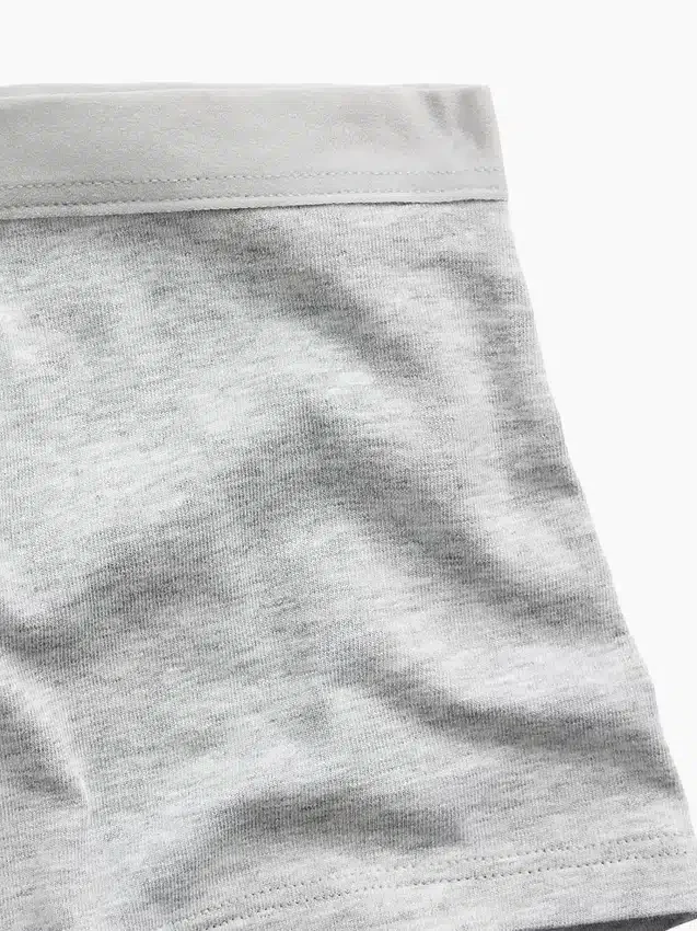 Shorty en coton stretch bio ultra-doux