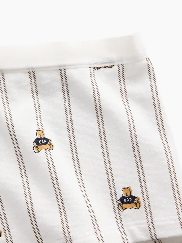 Shorty en coton stretch bio ultra-doux