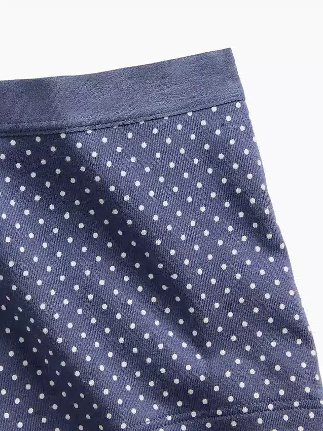 Shorty en coton stretch bio ultra-doux