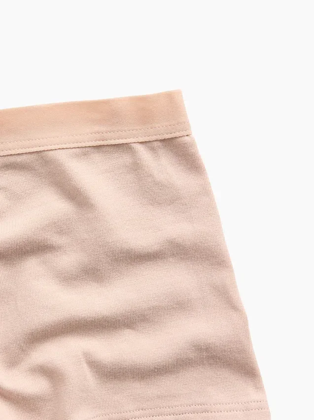 Shorty en coton stretch bio ultra-doux