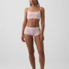 Shorty en coton stretch bio ultra-doux