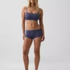 Shorty en coton stretch bio ultra-doux