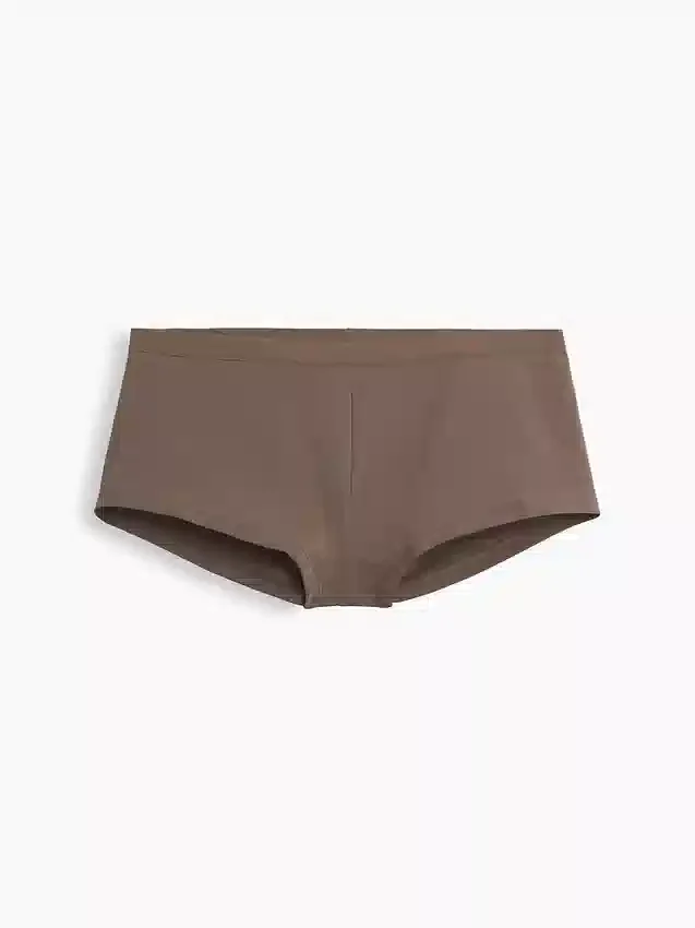 Shorty en coton stretch bio ultra-doux