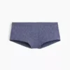 Shorty en coton stretch bio ultra-doux