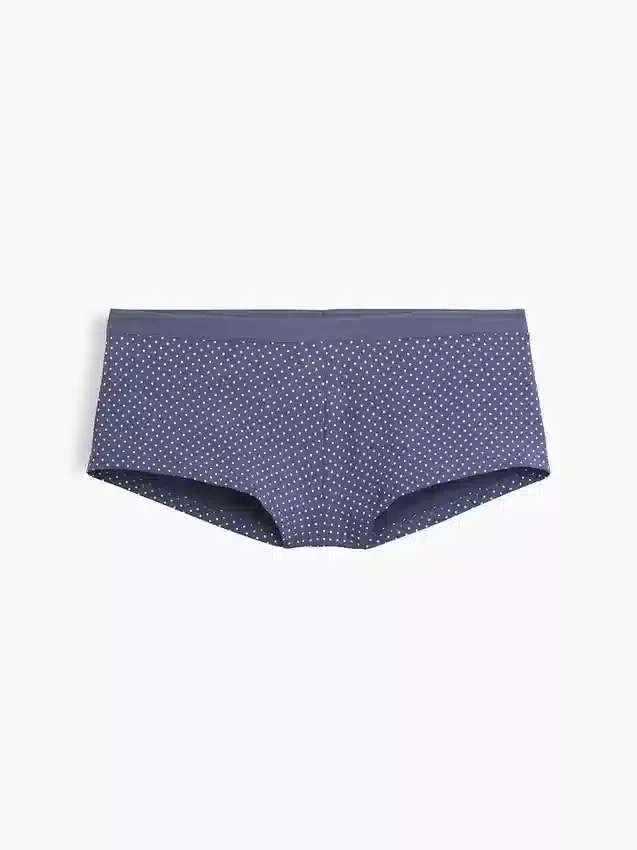 Shorty en coton stretch bio ultra-doux