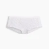 Shorty en coton stretch bio ultra-doux