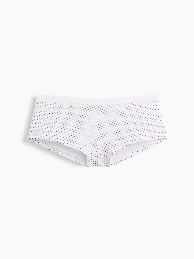 Shorty en coton stretch bio ultra-doux