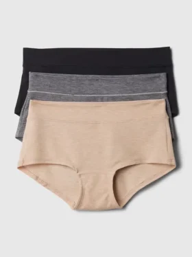 Shorty taille basse Breathe (lot de 3)