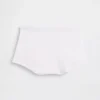 Shorty taille haute en coton bio extensible