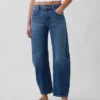 Slim Jeans à taille mi-haute