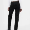 Slim Straight Jeans taille basse style années 90