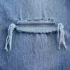 Slim Straight Jeans taille basse style années 90