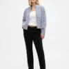 Slim Straight Jeans taille basse style années 90
