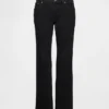Slim Straight Jeans taille basse style années 90