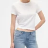 Slim Straight Jeans taille basse style années 90