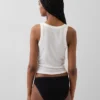 Slip bikini en coton bio extensible