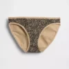 Slip bikini en coton bio extensible