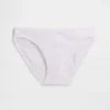 Slip bikini en coton bio extensible