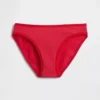 Slip bikini en coton bio extensible