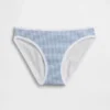Slip bikini en coton bio extensible