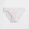 Slip bikini en coton bio extensible
