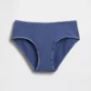 Slip bikini en coton bio extensible
