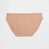 Slip bikini en coton bio extensible