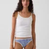 Slip bikini en coton stretch bio ultra-doux