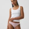Slip bikini en coton stretch bio ultra-doux