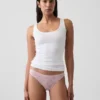Slip bikini en coton stretch bio ultra-doux